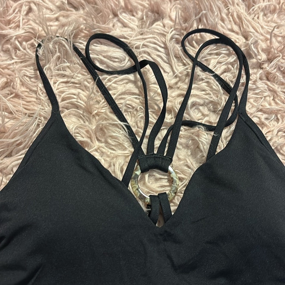 NWOT Anthropologie Seafolly Australia Rouleau One Piece Bathing Suit US … - Picture 4 of 14